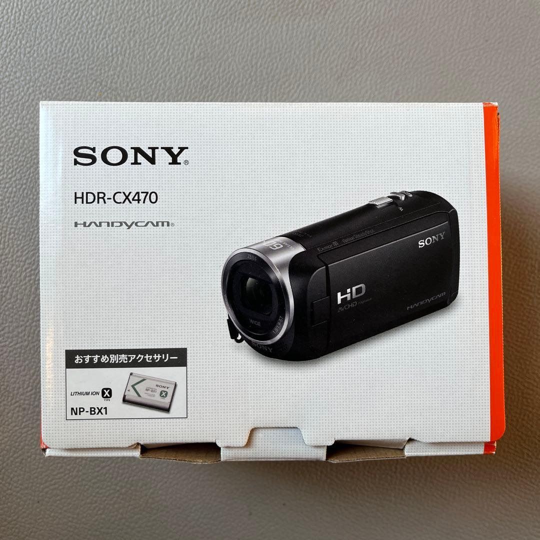 SONY デジタルビデオカメラ　ハンディカム　HDR-CX470 SDカード付き