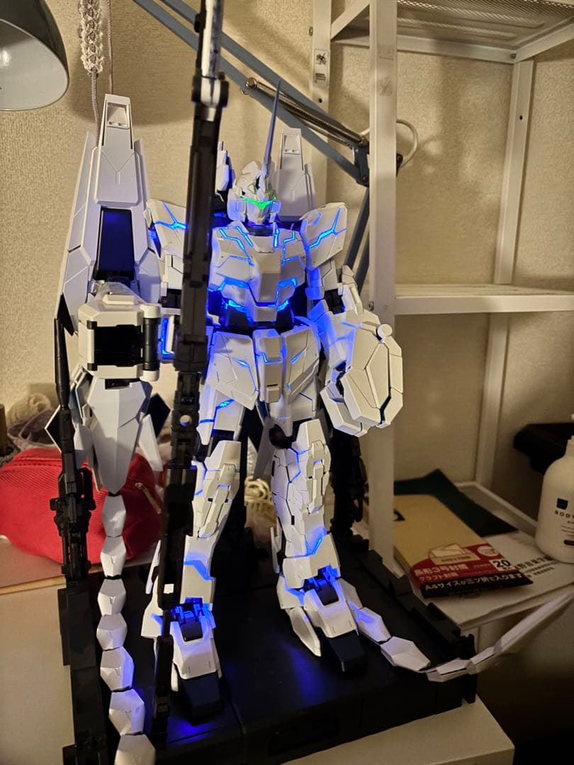 PGユニコーンガンダム 完成品 LEDユニット付 フルアーマーセット 欠品なし