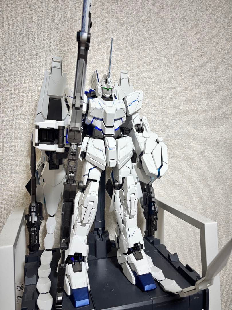 PGユニコーンガンダム 完成品 LEDユニット付 フルアーマーセット 欠品なし