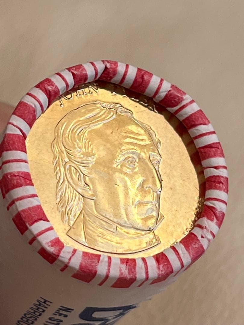 ⑩【ゴールデンダラー】新品未開封 第10代ジョン•タイラー