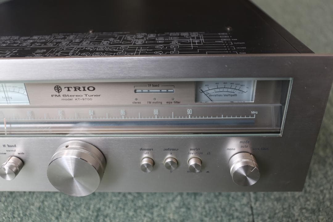 TRIO トリオ　FM専用チューナー　KT-9700良品