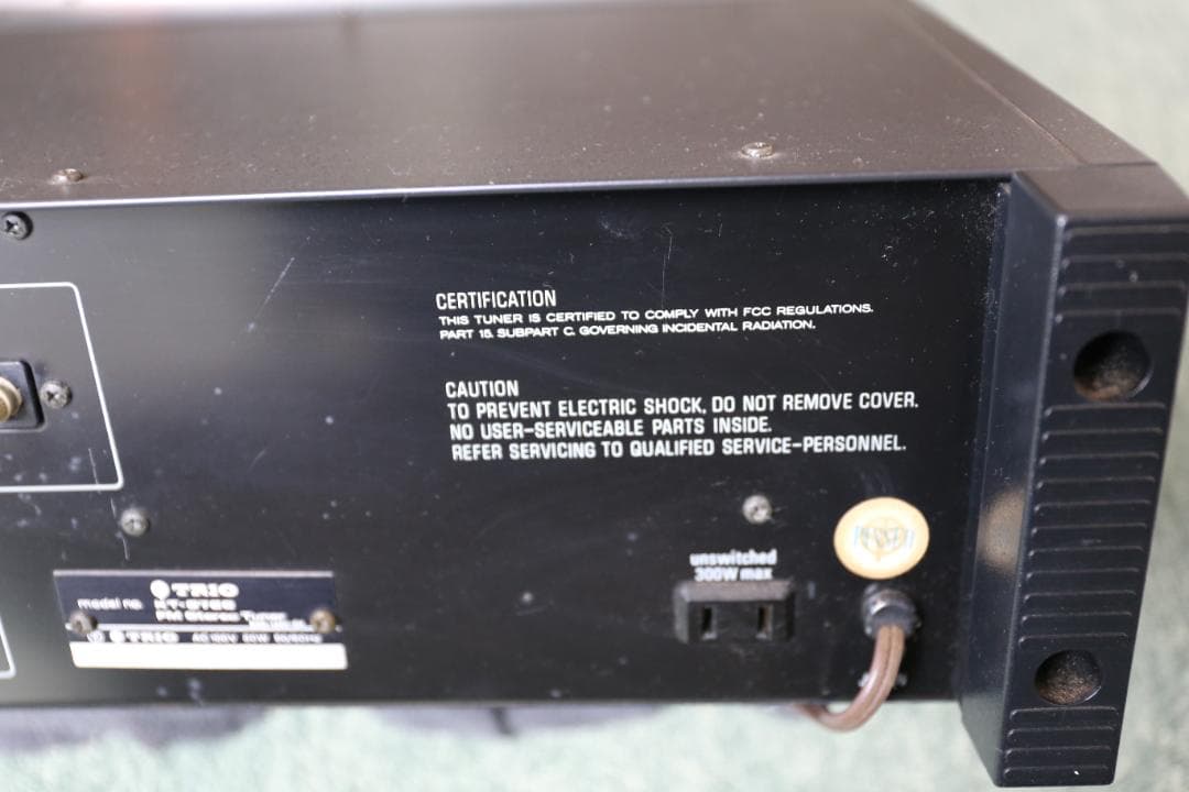 TRIO トリオ　FM専用チューナー　KT-9700良品