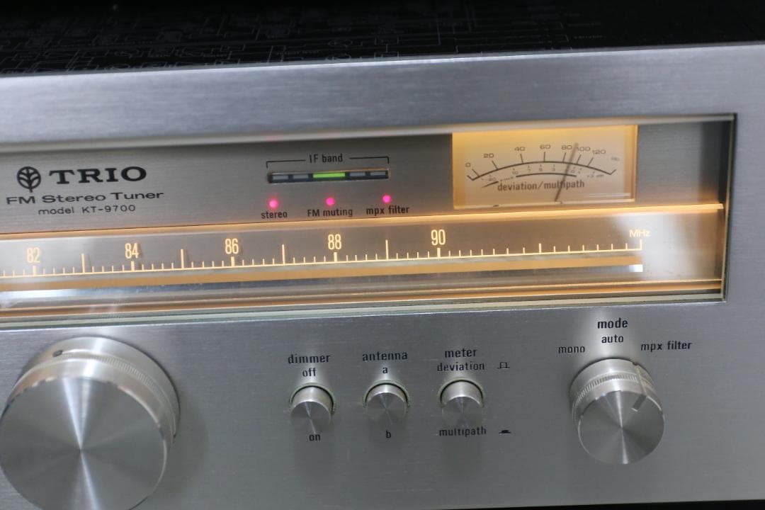 TRIO トリオ　FM専用チューナー　KT-9700良品