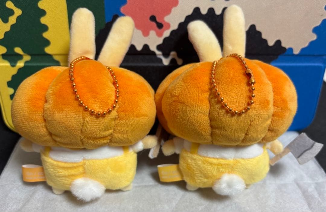 ちいかわ　カボチャなうさぎ　仮装たのしい～！マスコット　2点