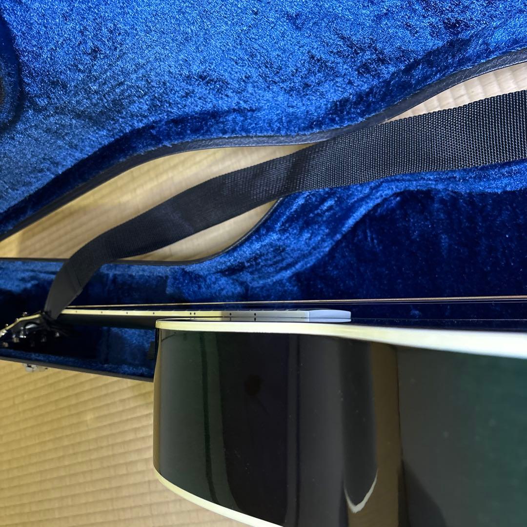 Morris MG-30 アコースティックギター ハードケース付モーリスグリーン