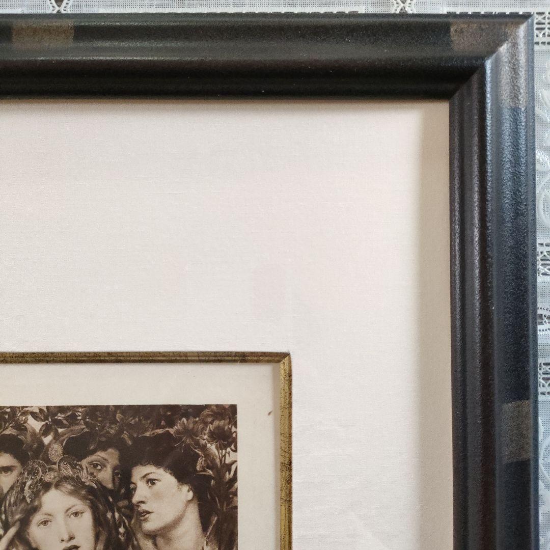 \"新品\" ダンテ=ガブリエル·ロセッティ銅版画『愛しい人』1899年制作、共箱付