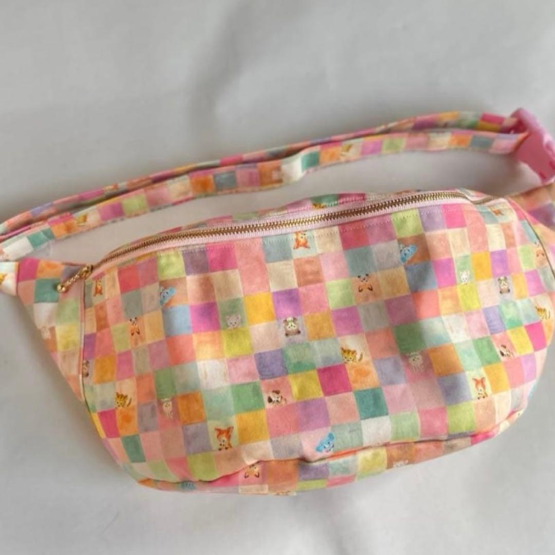 即購入OK ハッピーバック　３点　トートバッグ　ウエストポーチ　ユキエモン