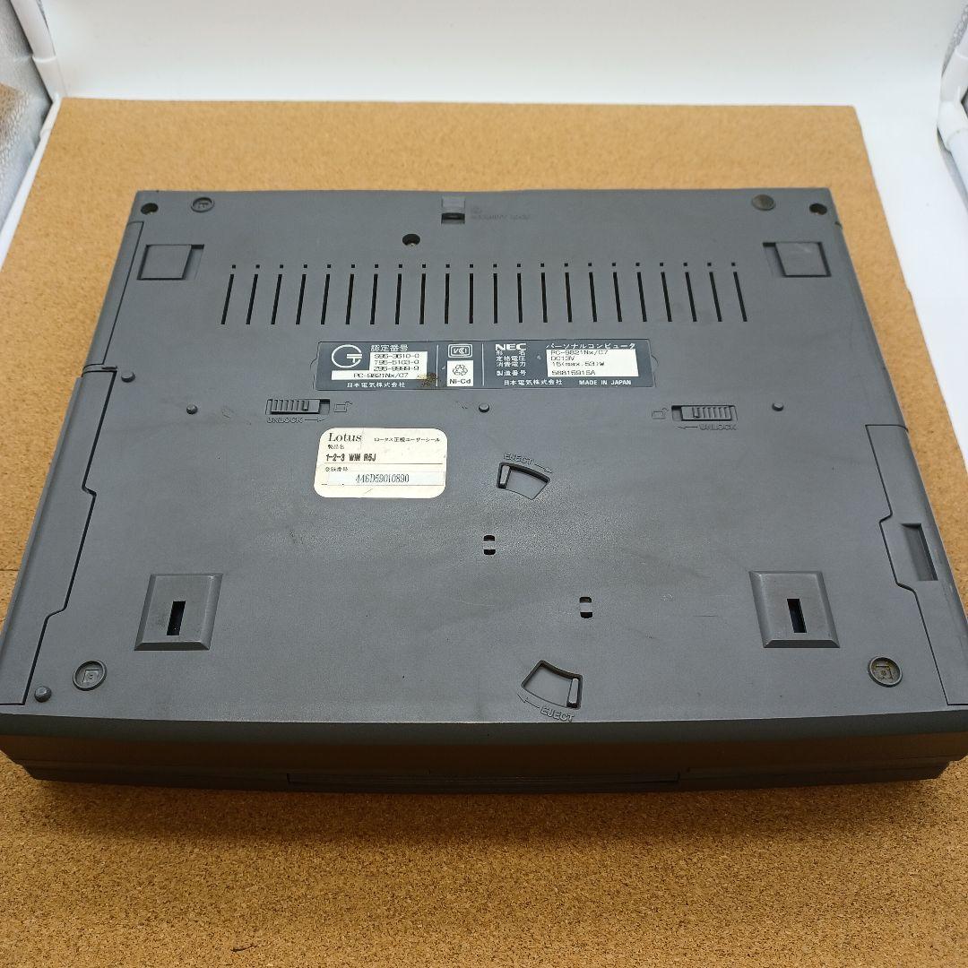 【ジャンク】NEC 98 NOTE PC-9821Nx/C7　 本体のみ