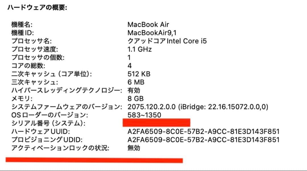 美品 ◆ Retina MacBook Air 2020 ◆ Core i5