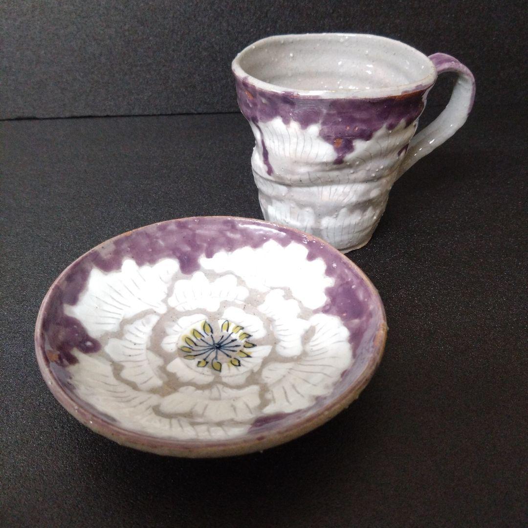 未使用 美濃焼 カップ&ソーサー1客　お祝い　お花見　新生活