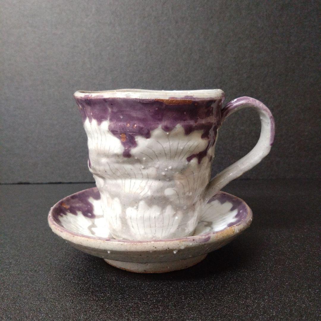 未使用 美濃焼 カップ&ソーサー1客　お祝い　お花見　新生活