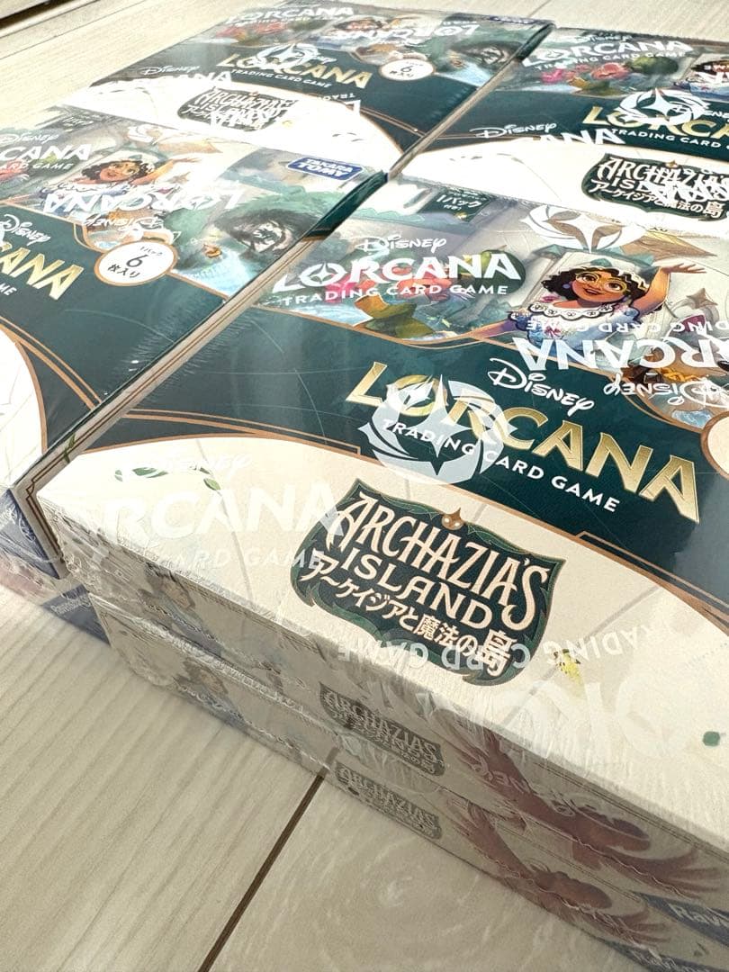 【8BOX】ディズニー ロルカナ アーケイジアと魔法の島 未開封 シュリンク付