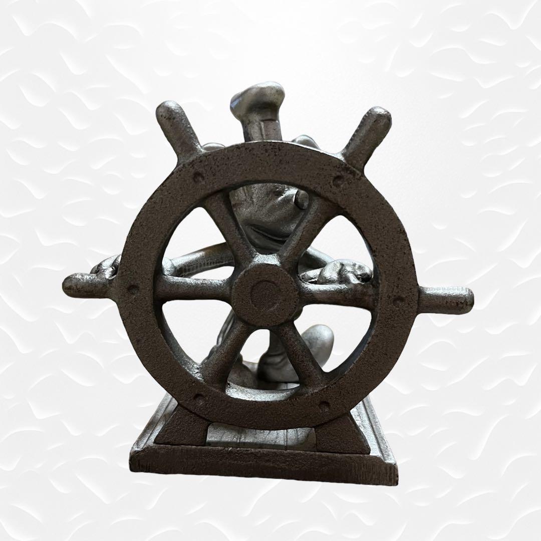 ✨激レア✨ ヴィンテージ ミッキー 置物 蒸気船ウィリー 金属製 ディズニー