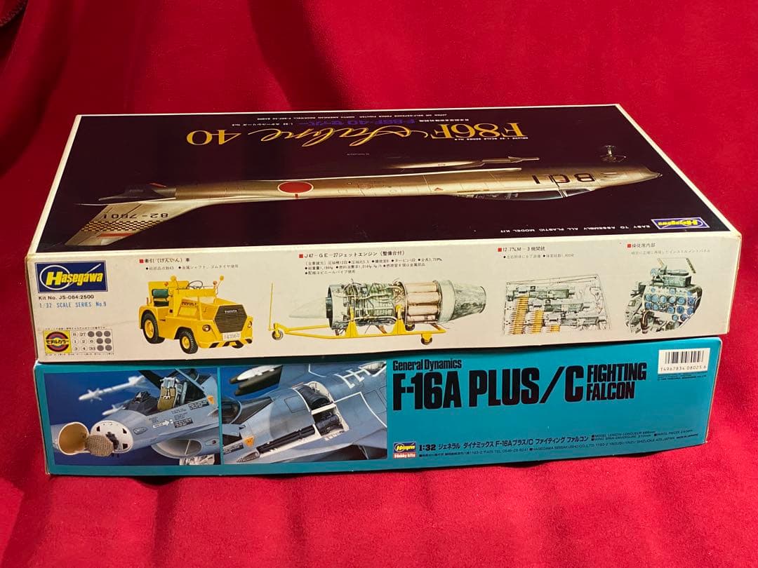 ハセガワ1/32 F-16A & F-86F-40