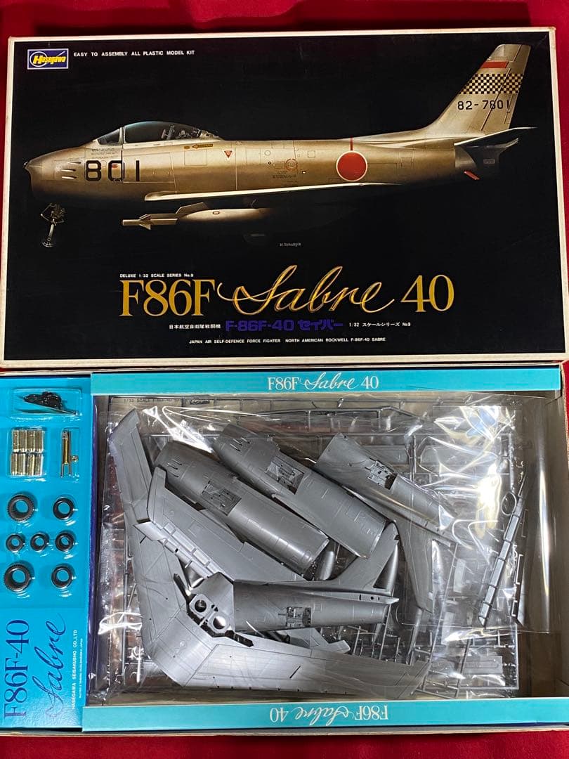ハセガワ1/32 F-16A & F-86F-40