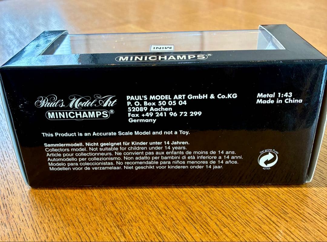 MINI COOPER 1/43MINICHAMPSミニカー