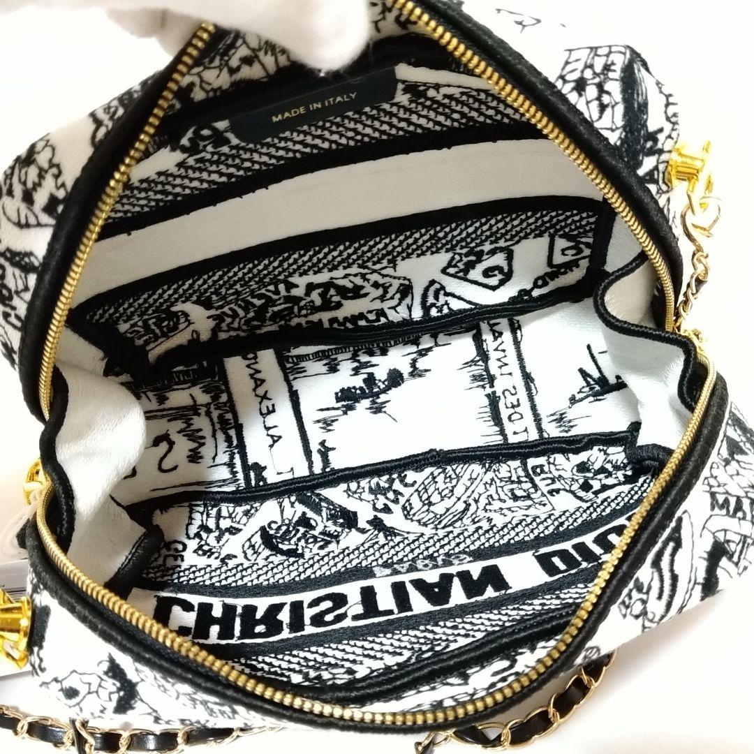 ディオール パリ地図 刺繍 クリスチャンディオール ショルダー ポーチ 非売品