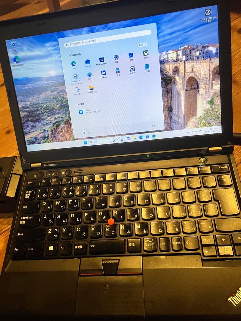 【値下げ！！】ThinkPad X230（メモリ12GB／SSD換装済）