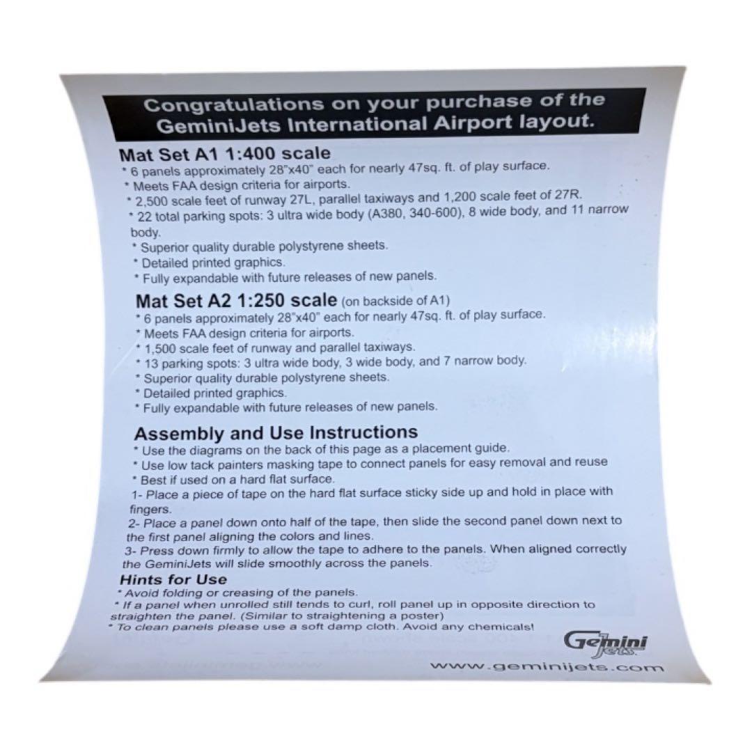 GeminiJets空港ジオラママット GJAPS004 1/200 1/400