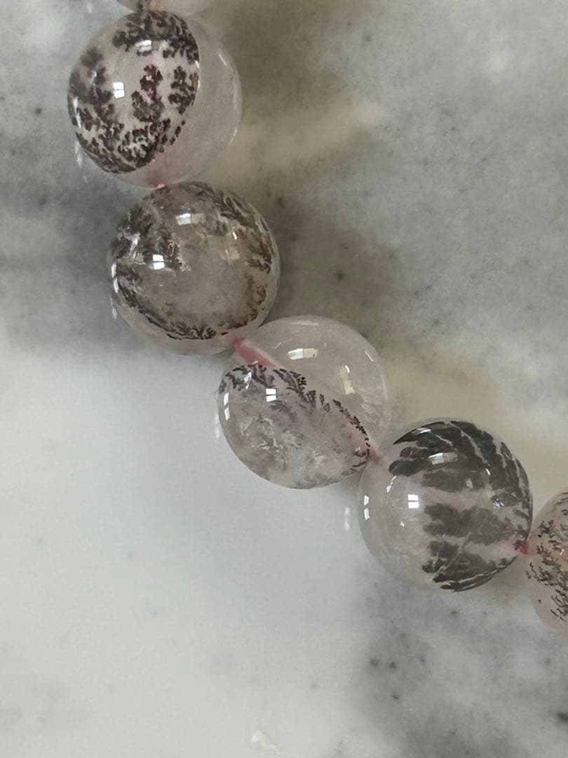 デンドリティッククォーツブレスレット10.8