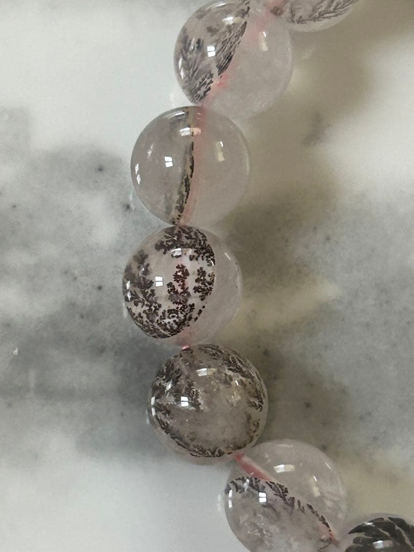 デンドリティッククォーツブレスレット10.8