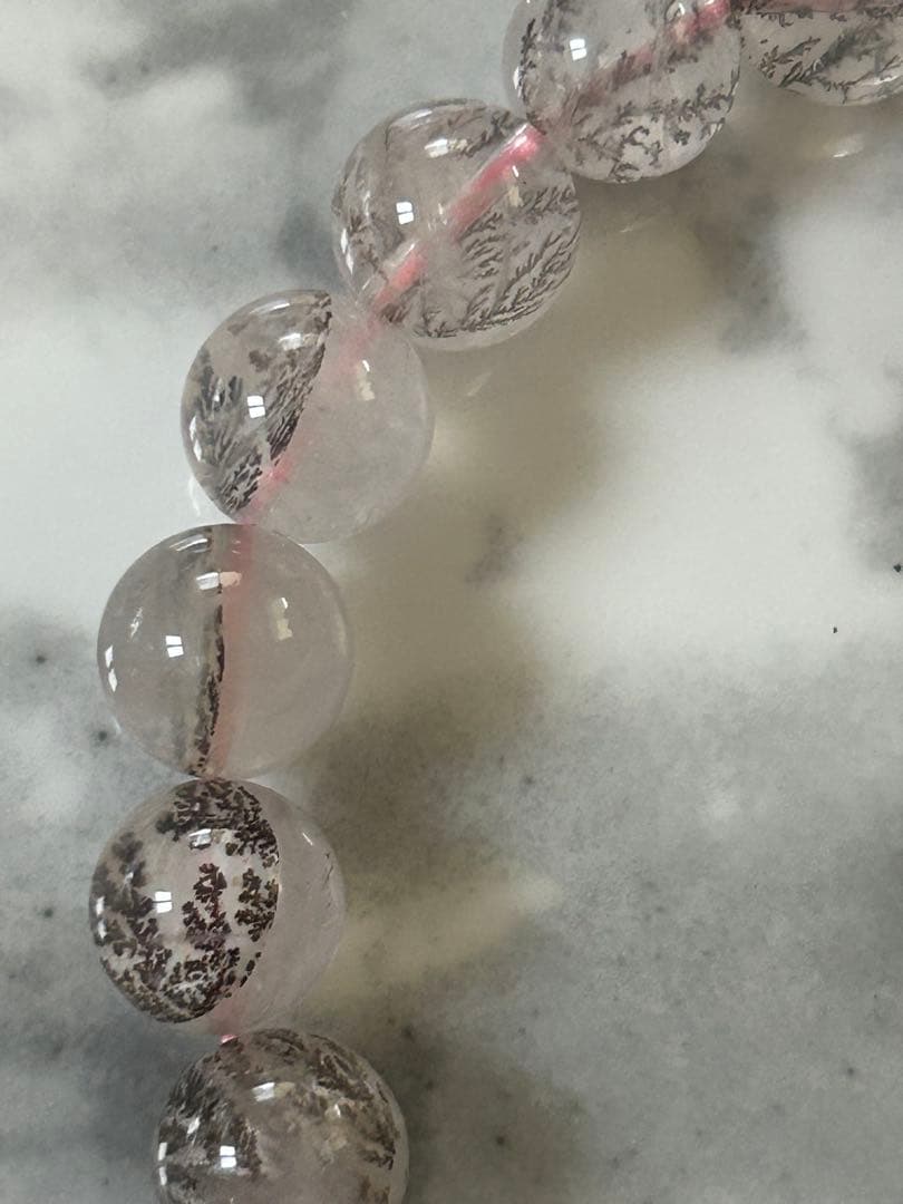 デンドリティッククォーツブレスレット10.8