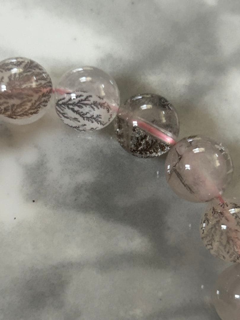 デンドリティッククォーツブレスレット10.8