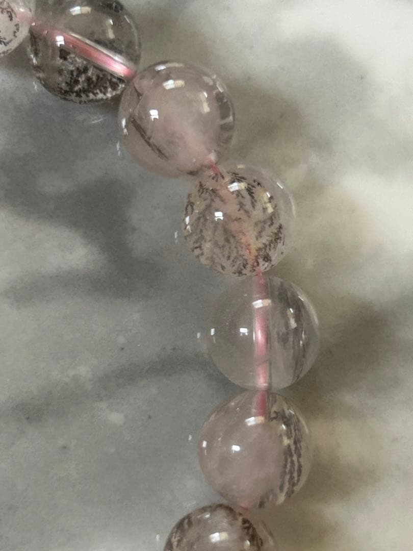 デンドリティッククォーツブレスレット10.8