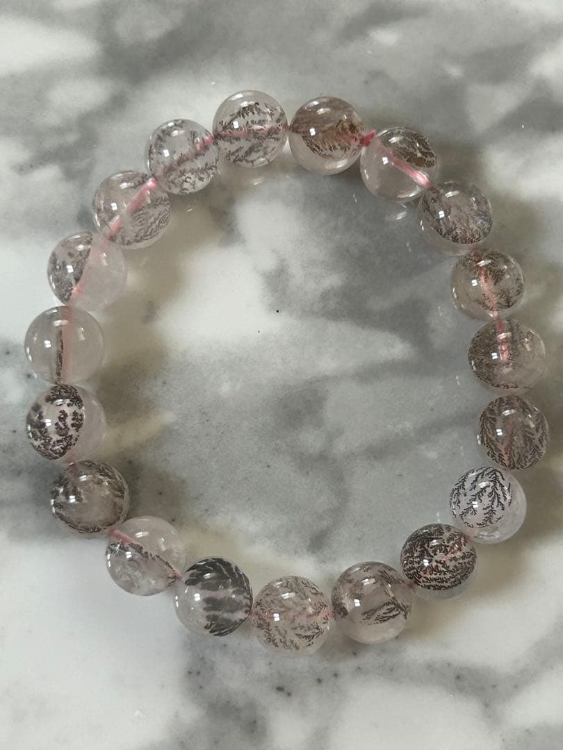 デンドリティッククォーツブレスレット10.8