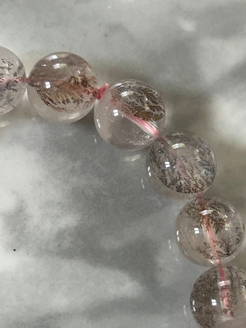 デンドリティッククォーツブレスレット10.8