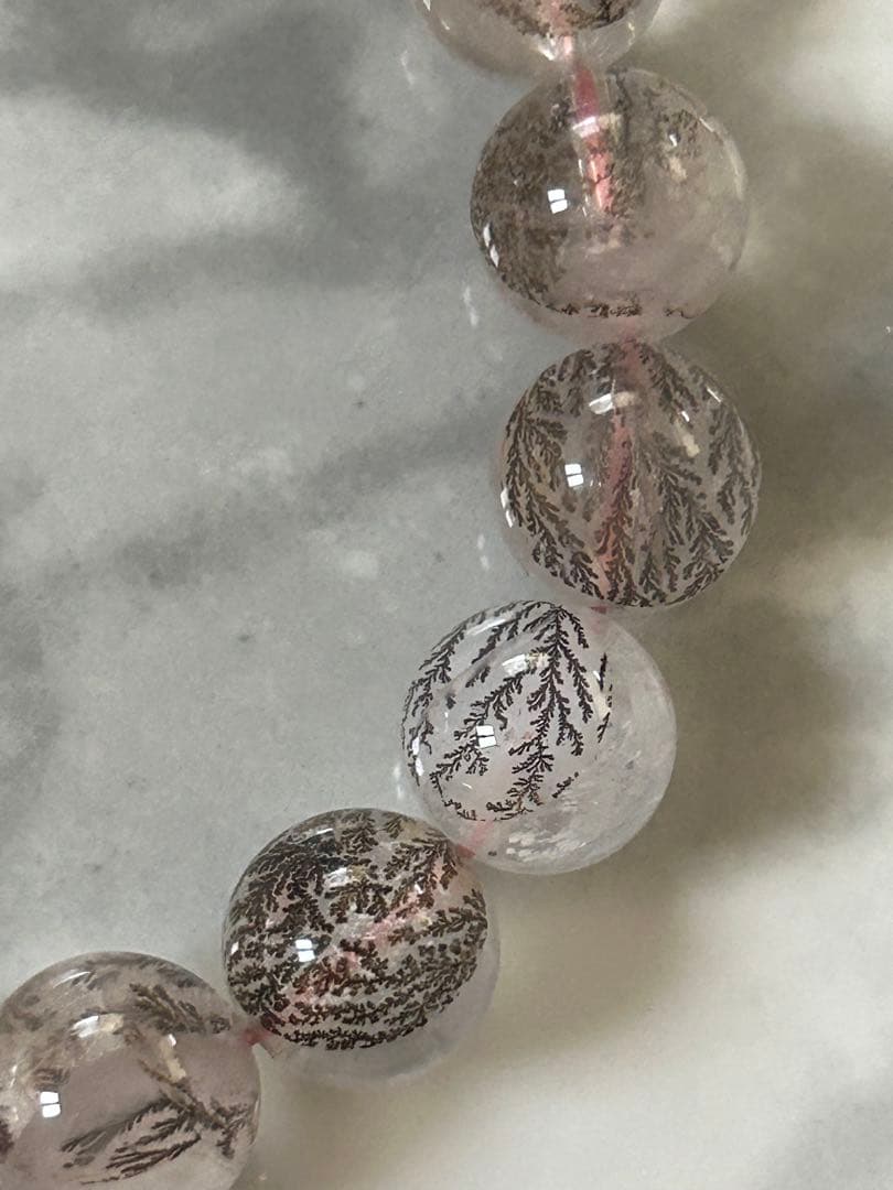 デンドリティッククォーツブレスレット10.8