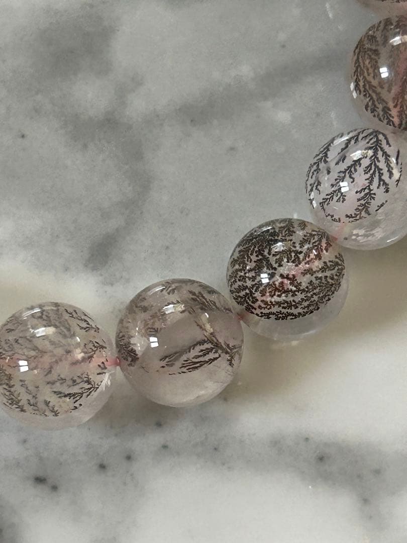 デンドリティッククォーツブレスレット10.8