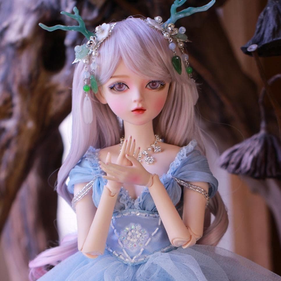 BJD 1/3ドール フルセット 本体 60cm 球体関節人形 眼球 洋服 妖精