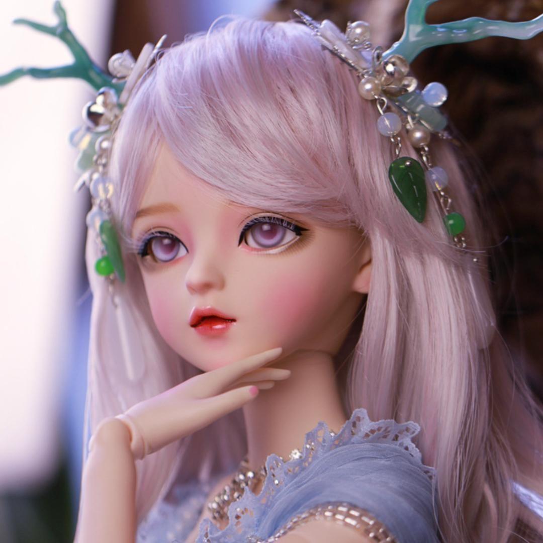 BJD 1/3ドール フルセット 本体 60cm 球体関節人形 眼球 洋服 妖精