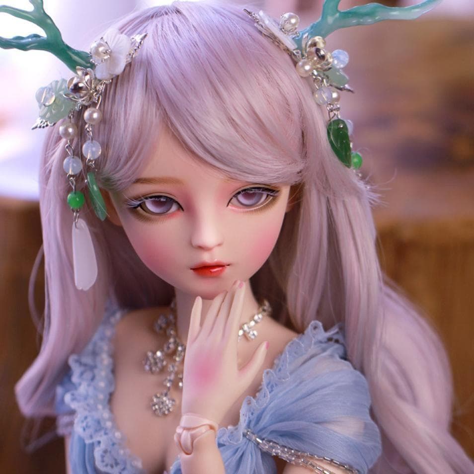 BJD 1/3ドール フルセット 本体 60cm 球体関節人形 眼球 洋服 妖精