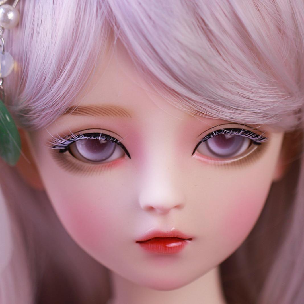 BJD 1/3ドール フルセット 本体 60cm 球体関節人形 眼球 洋服 妖精