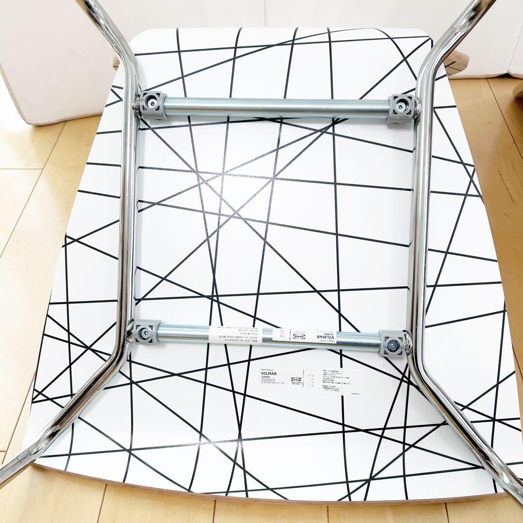 OLD IKEA 廃盤 VILMAR チェア ポストモダン　ゼブラ柄　ストライプ