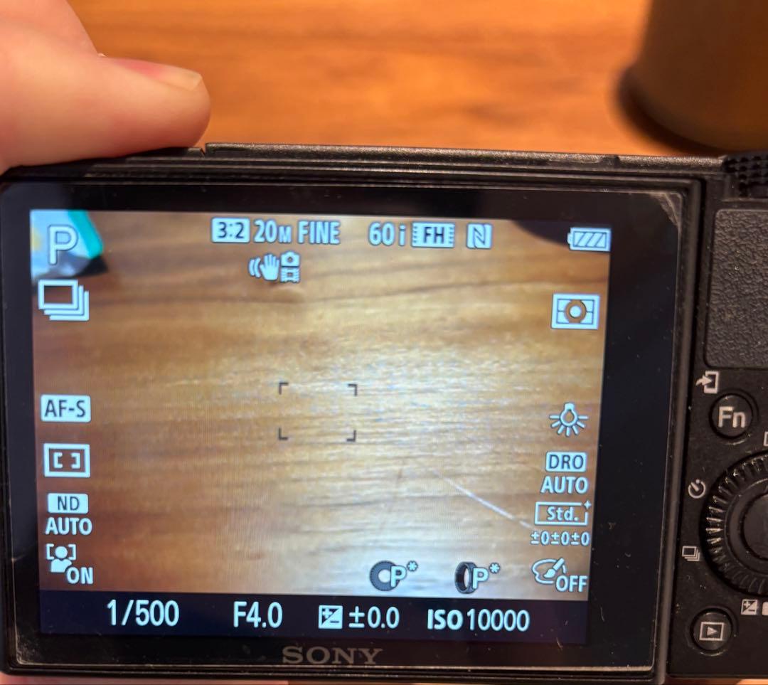 SONY DSC- RX100M3　コンパクトデジタルカメラ