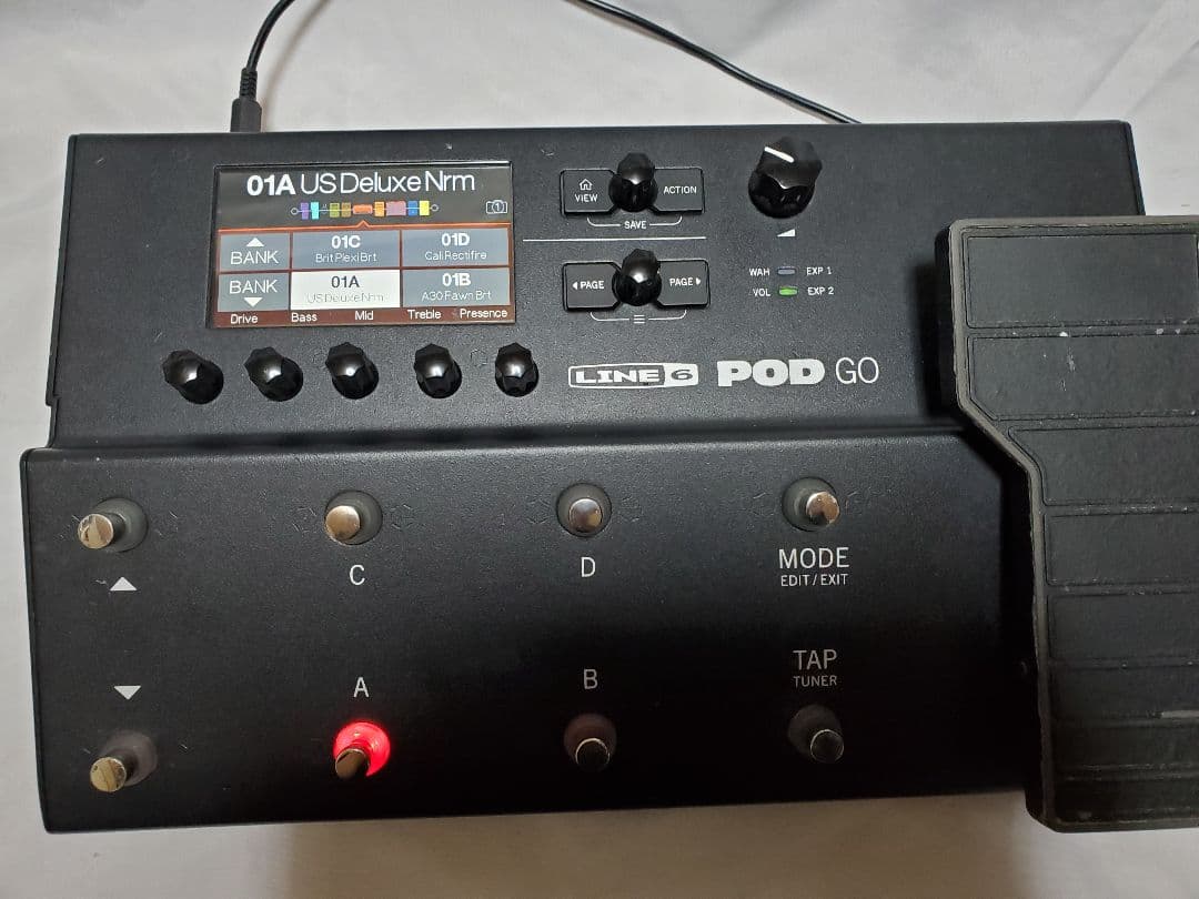 o*d様 LINE6 POD GO マルチエフェクター