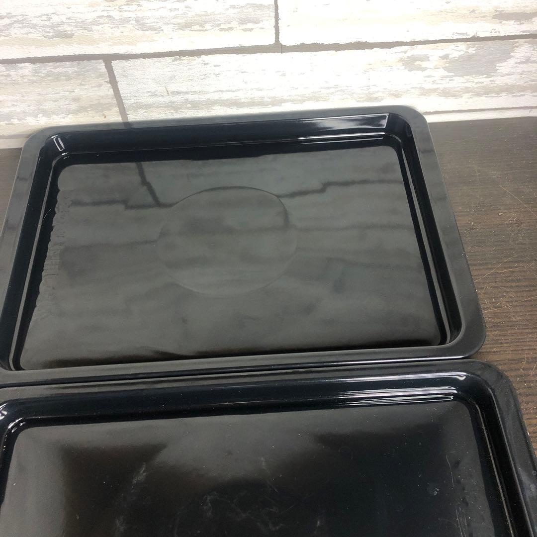 SHARP 過熱水蒸気オーブンレンジ RE-SS10D-W 黒皿2枚 角皿