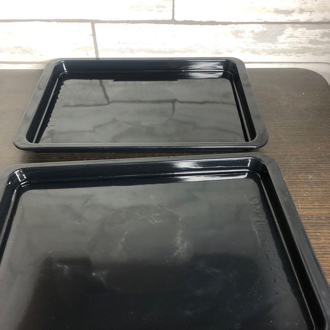 SHARP 過熱水蒸気オーブンレンジ RE-SS10D-W 黒皿2枚 角皿