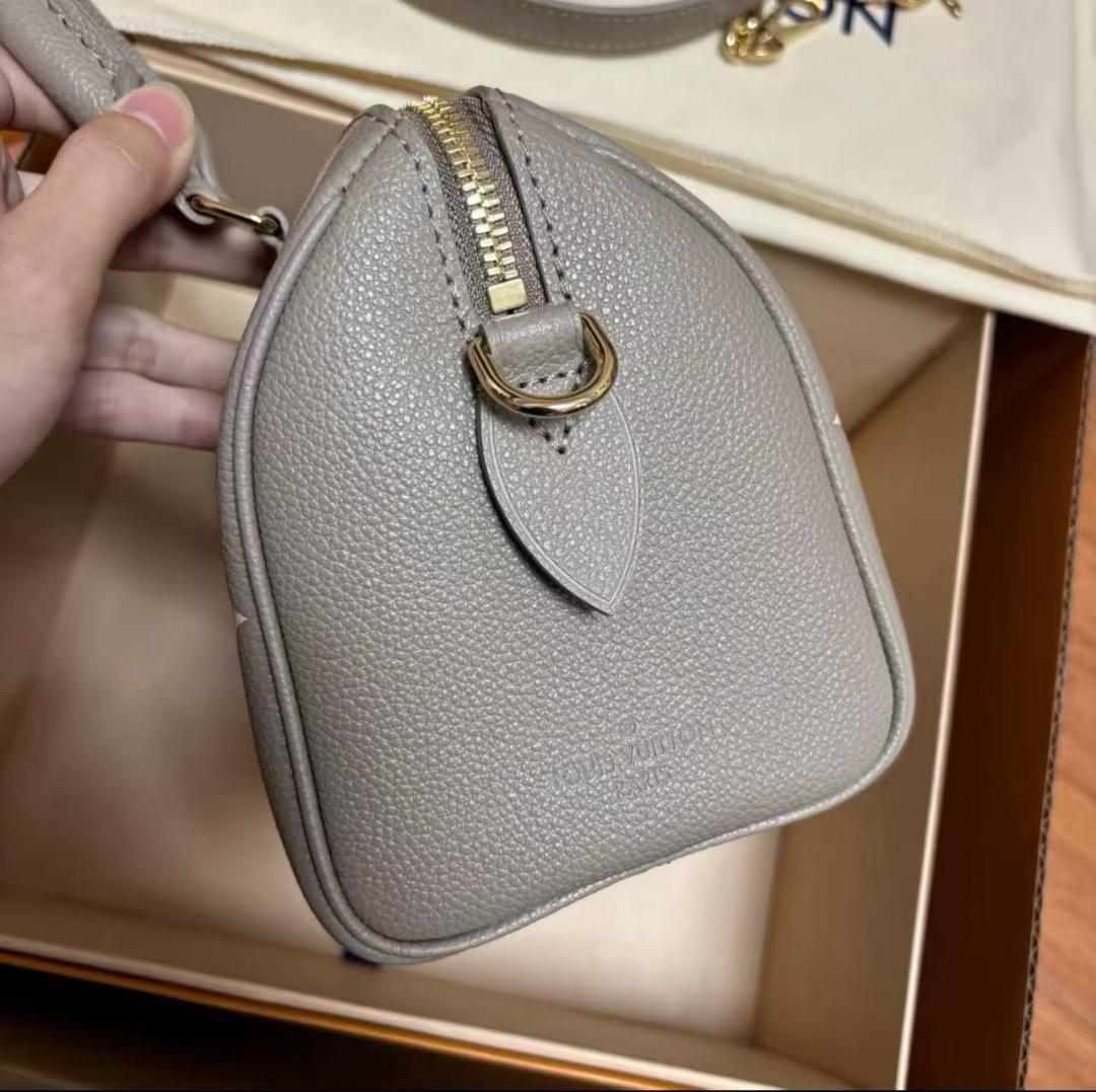 Louis Vuitton ◆断捨離 ★グレー モノグラム ハンドバッグ