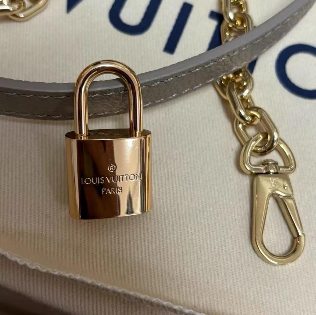 Louis Vuitton ◆断捨離 ★グレー モノグラム ハンドバッグ