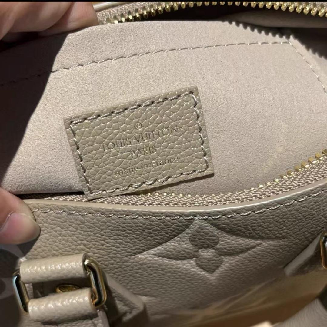 Louis Vuitton ◆断捨離 ★グレー モノグラム ハンドバッグ