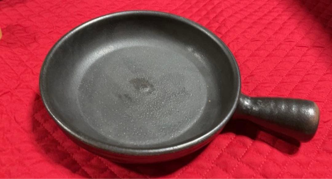 ガス器専用フライパン 陶器製 常滑焼き