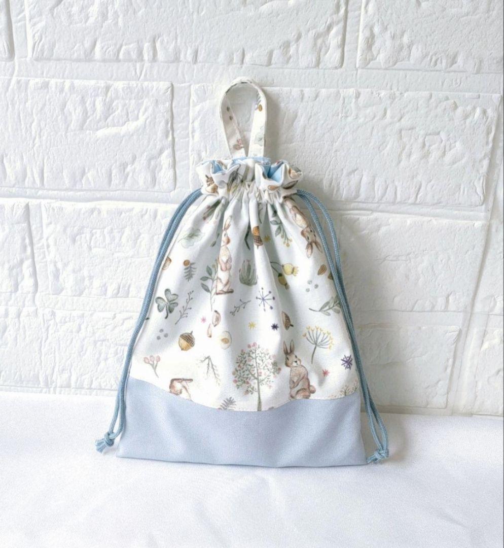 ハンドメイド リバティ メドウテイルズ レッスンバッグ