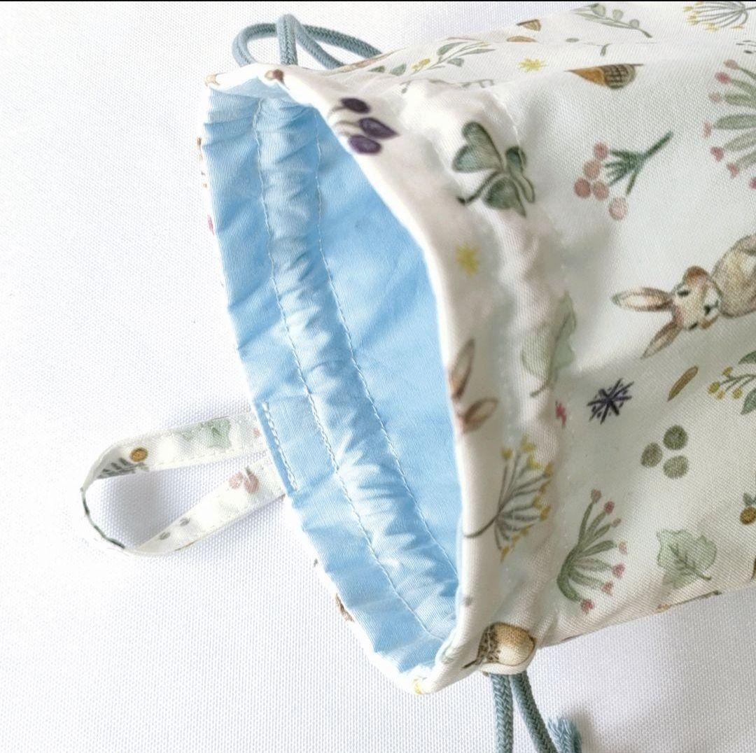 ハンドメイド リバティ メドウテイルズ レッスンバッグ