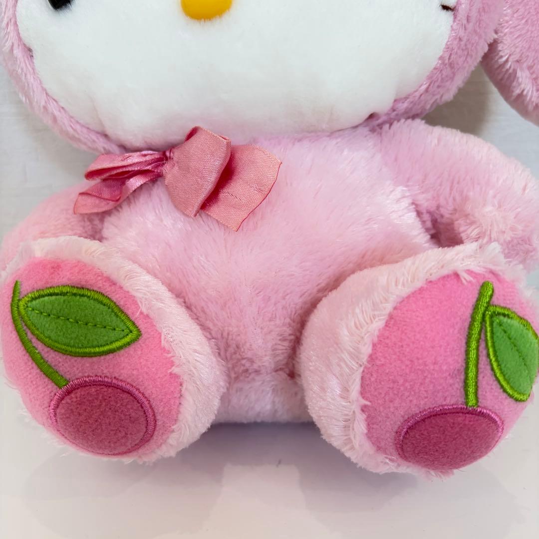 ハローキティ　さくらんぼ　ピンク チェリー 着ぐるみ　２５cm 【レア品】