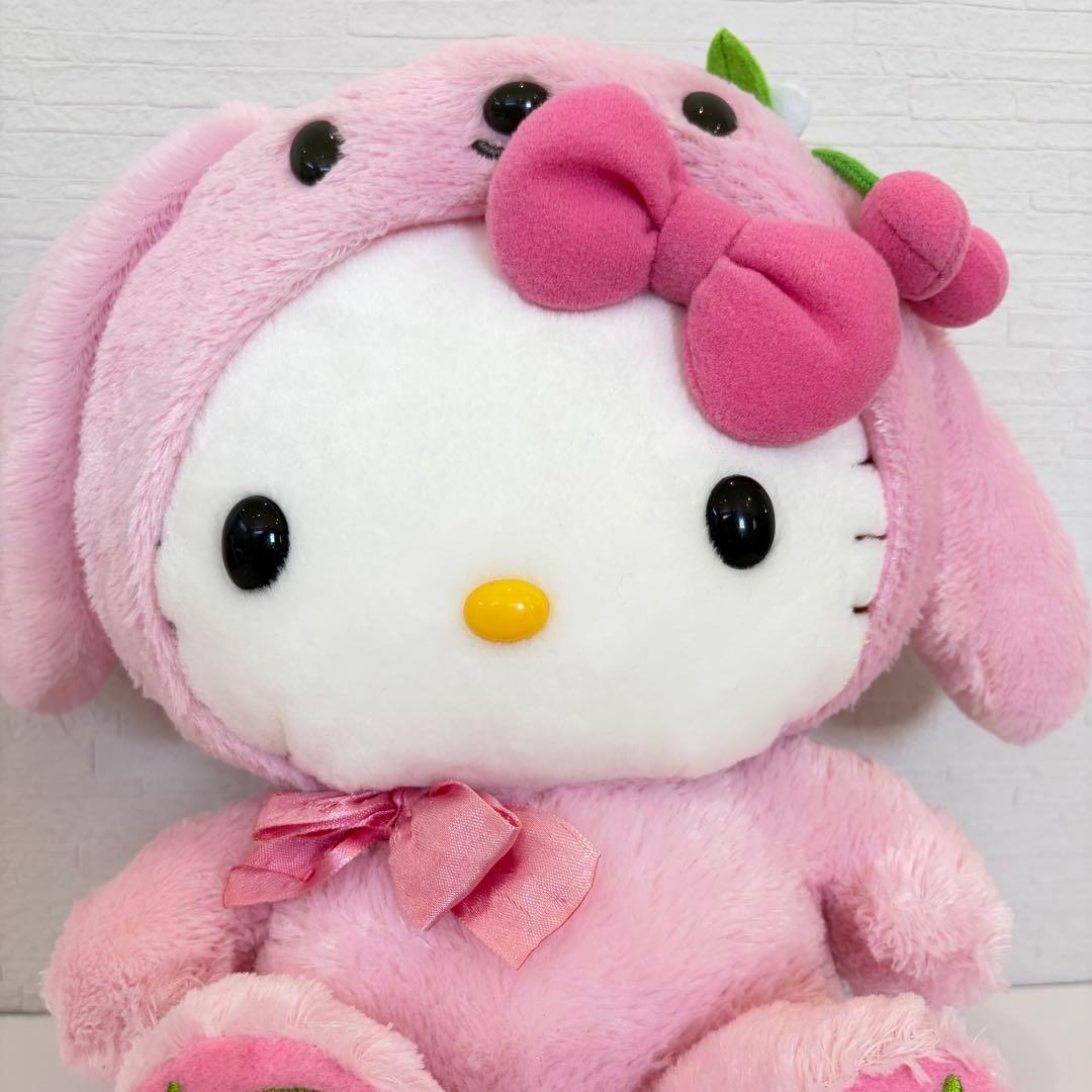 ハローキティ　さくらんぼ　ピンク チェリー 着ぐるみ　２５cm 【レア品】