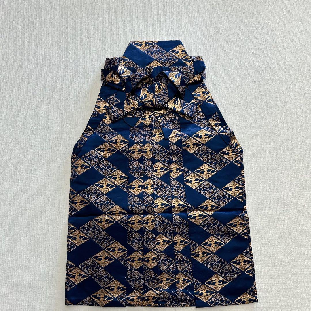 双子　２組セット　七五三5歳男の子　羽織＆袴＆長着＆簡単半衿＆小物　ベージュ緑紺